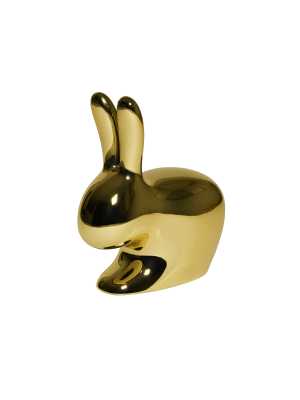 Qeeboo rabbit Sedia bimbo finitura velluto vendita Online