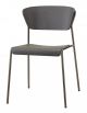 Lisa Wood 2852 stackable chair steel structure wooden seat and backrest suitable for contract use by Scab buy online