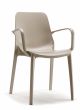 Sales Online Ginevra Chair with Armrests Technopolymer Structure by Scab.