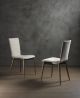 Ambra Chair Wooden Legs Seat Coated with Fabric by Pacini & Cappellini Sales Online