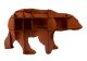 Junior Bear Shape Bookcase Laminated Structure by Ibride Online Sales