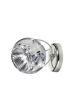 Buy Online Beluga Color D57 G13 Wall Lamp Has a Diffuser in 24% Lead Crystal by Fabbian