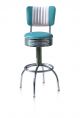 BS-30CB Vintage Stool Steel Base Ecoleather Seat by Bel Air Sales Online