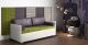 Aladino divano letto rivestito in ecopelle con rete estraibile di SedieDesign vendita online