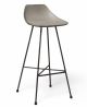 Hauteville S Stool Cement Seat Metal Legs by Lyon Bèton Sales Online