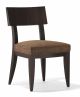 Double S Chair Wooden Frame Fabric Seat by Cabas Online Sales