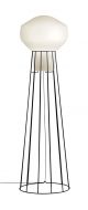 Aerostat C01/C03 Floor Lamp Metal Structure Glass Diffuser by Fabbian Online Sales