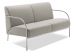 Leo D Waiting Sofa Steel Structure Fabric Seat by Sintesi Online Sales