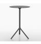 Miura tavolo pieghevole base in alluminio piano in acciaio by Plank vendita online su www.sedie.design