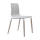 Natural Alice Chair Technopolymer Seat Steel Legs by Scab Sales Online