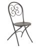 Pigalle 924 sedia pieghevole in acciaio adatto per il contract di Emu vendita online