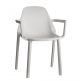 Più A Chair with Armrests Technopolymer Structure by Scab Sales Online