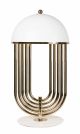 Turner T Lampada da Tavolo Struttura in Ottone Diffusore in Alluminio by DelightFULL Vendita Online