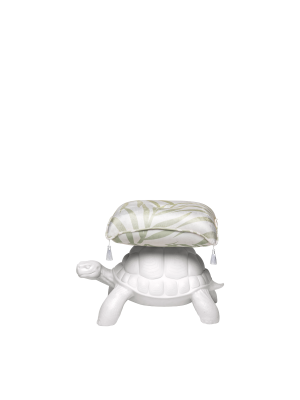 Turtle Carry Pouf Qeeboo 