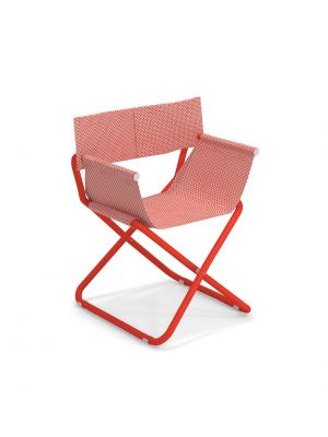 Snooze 213 sedia regista telaio in acciaio seduta in textilene by Emu vendita online su www.sedie.design ora!