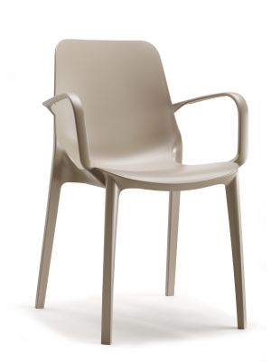 Sales Online Ginevra Chair with Armrests Technopolymer Structure by Scab.