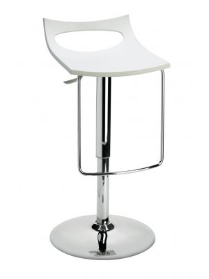 Sales Online Diavoletto U Stool Technopolymer Seat and Chromed Steel Structure by Scab.