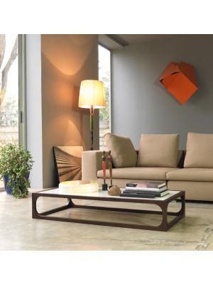 Sales Online Coffee Table Solid Oak or American Walnut Structure by Linfa Design.