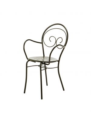 Mimmo SP111 sedia impilabile in metallo adatta per il contract e l'outdoor by Vermobil vendita online su www.sedie.design