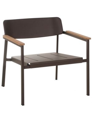 Shine 249 sedia lounge in alluminio adatta per il contract e l'outdoor di Emu vendita online