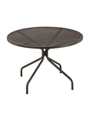 Cambi 803/805 tavolo rotondo in acciaio adatto per il contract di Emu vendita online