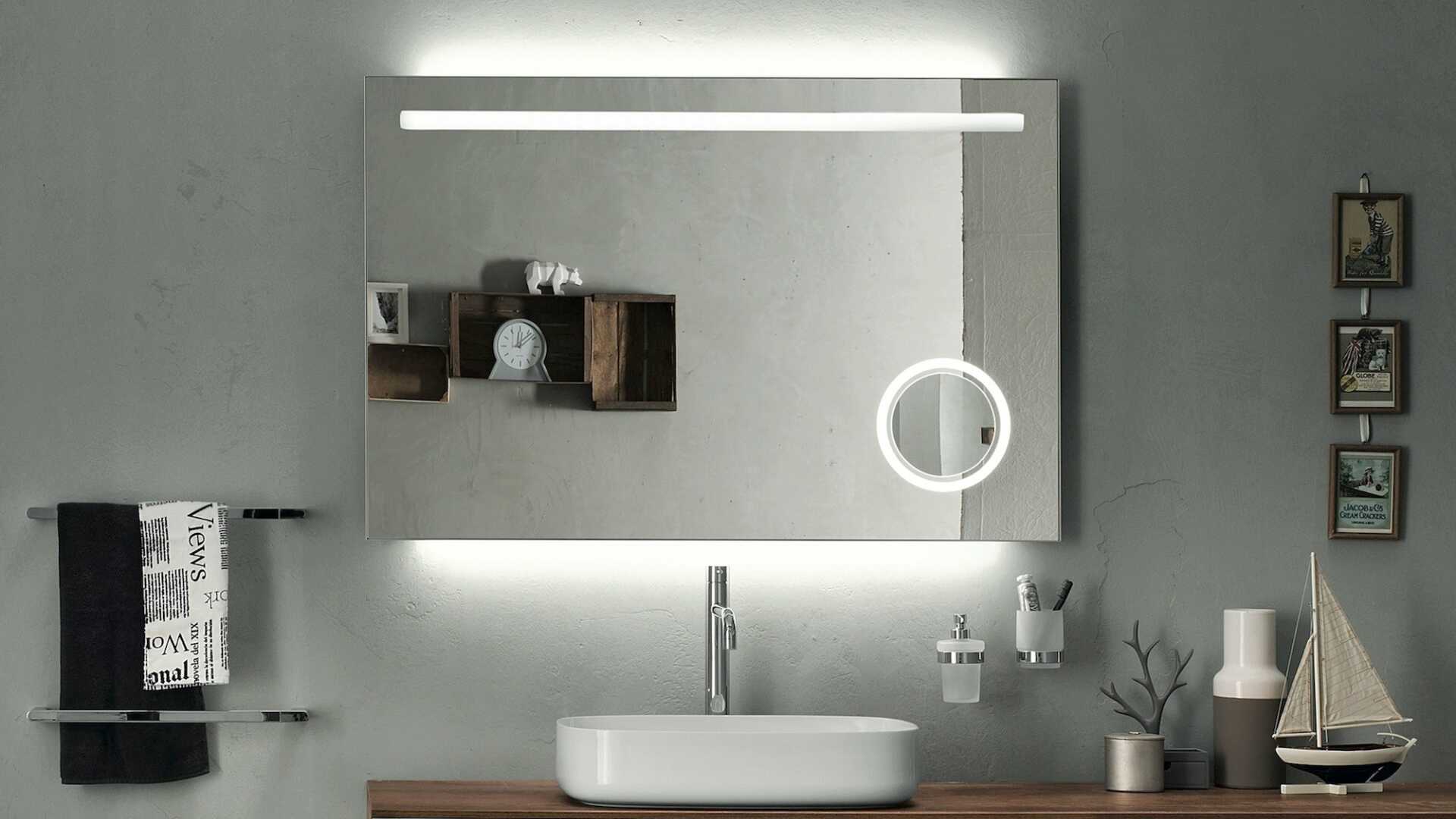 Backlit LED Mirrors
