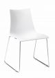 Zebra Antishock Sledge Chair Polycarbonate Seat and Steel Structure by Scab Online Sales