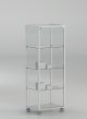 Alldesign Plus 5114P showcase glass and aluminum structure by Italvetrine buy online