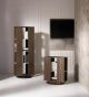 Trolley bookcase ash wooden structure by Pacini & Cappellini online sales
