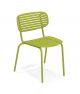 Mom 639 stackable chair steel structure suitable for contract and outdoor by Emu online sales on www.sedie.design