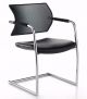 Aire Jr 406B Mesh Waiting Chair Steel Structure Leather Seat by Luxy Online Sales