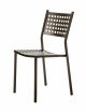Alice CH1555 stackable chair metal frame suitable for contract and outdoor use by Vermobil online sales