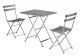 Arc En Ciel table anc chair steel structure suitable for contract use by Emu online sales