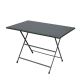 Arc En Ciel rectangular table steel structure suitable for outdoor by Emu online sales