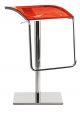 Arod 570 stool steel base acrylic seat by Pedrali online sales