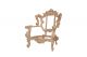 12/31 Armchair Baroque Frame Beechwood Structure by Style Frame Online Sales