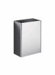 AV401D Bathroom Wall Bin Stainless Steel by Inda Online Sales
