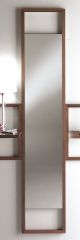 Sales Online Azimut Mirror Solid Oak or American Walnut Frame by Linfa Design.