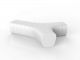 Jetlag modular bench polyethylene structure suitable for contract use by Plust online sales