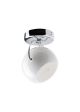 Sales Online Beluga White D57 G27 Ceiling Lamp with White Blown Glass Diffuser by Fabbian