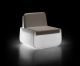 Bold A Light armchair with light polyethylene structure by Plust buy online