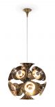 Botti 12 Suspension Lamp Brass and Steel Structure by DelightFULL Online Sales