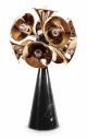 Botti T Table Lamp Marble Base Brass Diffuser by DelightFULL Online Sales