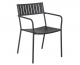 Bridge 147 chair with armrests steel structure suitable for contract use by Emu online sales