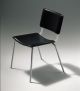 Brit Chair Steel Structure Regenerated Thick Leather Seat by Sintesi Online Sales