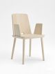 Tablet Arm chair with armrests wooden structure suitable for contract use by Sipa buy online