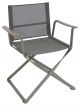 Ciak 974 folding chair aluminum structure textilene seat by Emu online sales