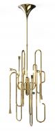 Clark Suspension Lamp Brass Structure by DelightFULL Online Sales