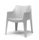 Coccolona Fireproof stackable armchair tehcnopolymer structure suitable for contract use by Scab buy online