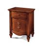 Volterra Bedside Table Walnut Made in Italy by Bianchi Mobili 